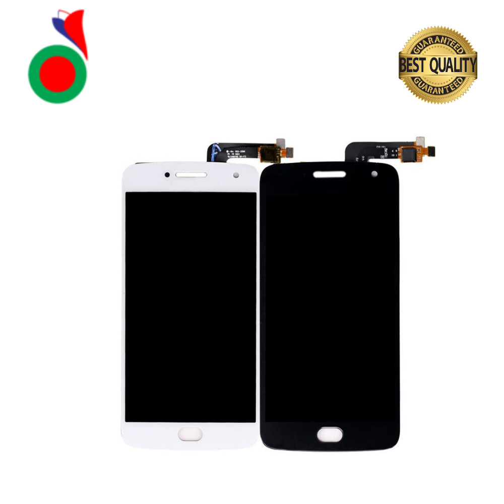 Motorola Moto G5 Plus Complete White LCD Screen Sans Chassis
