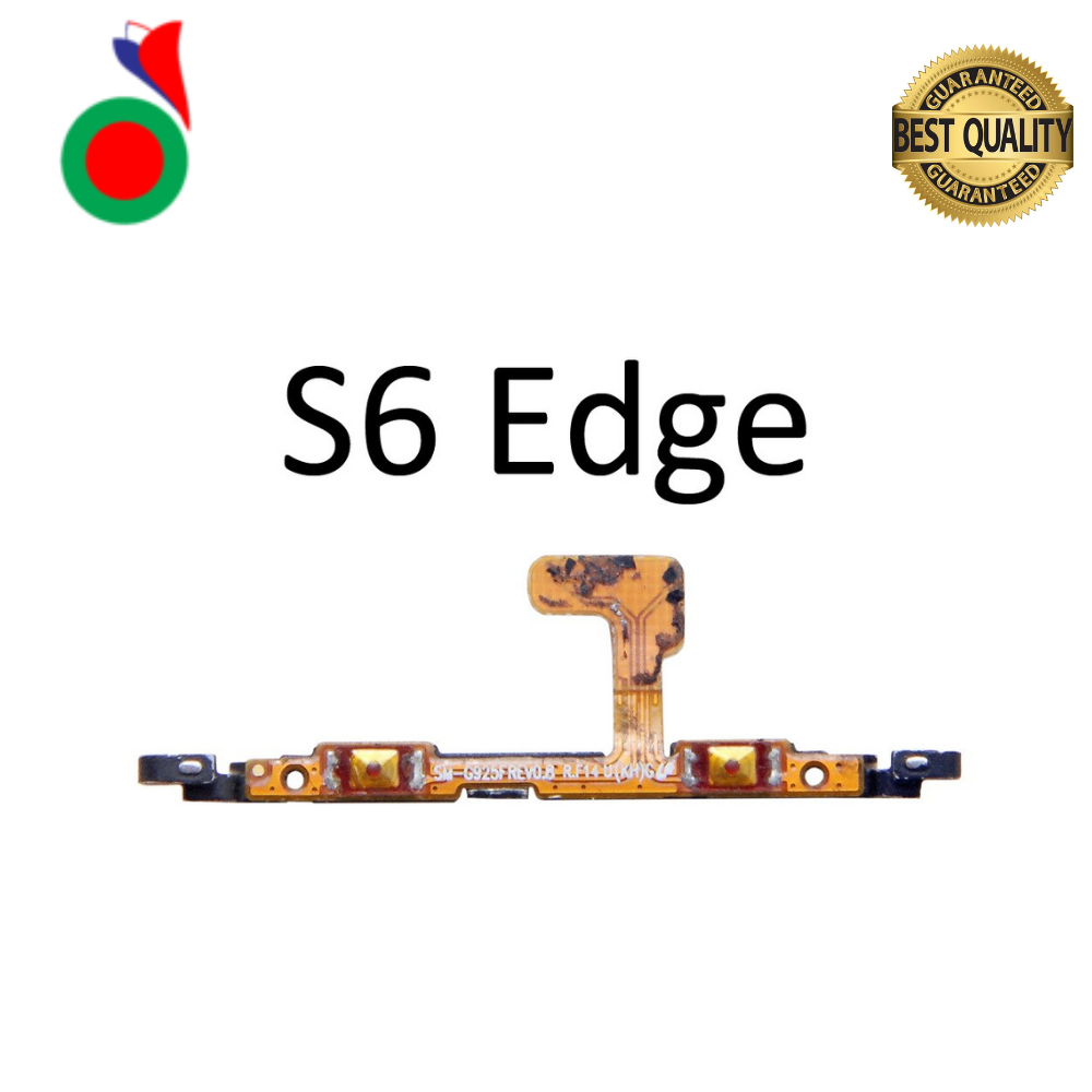 Power Volume Flex On Off key mute silent button For Samsung Galaxy S6 Edge G925F