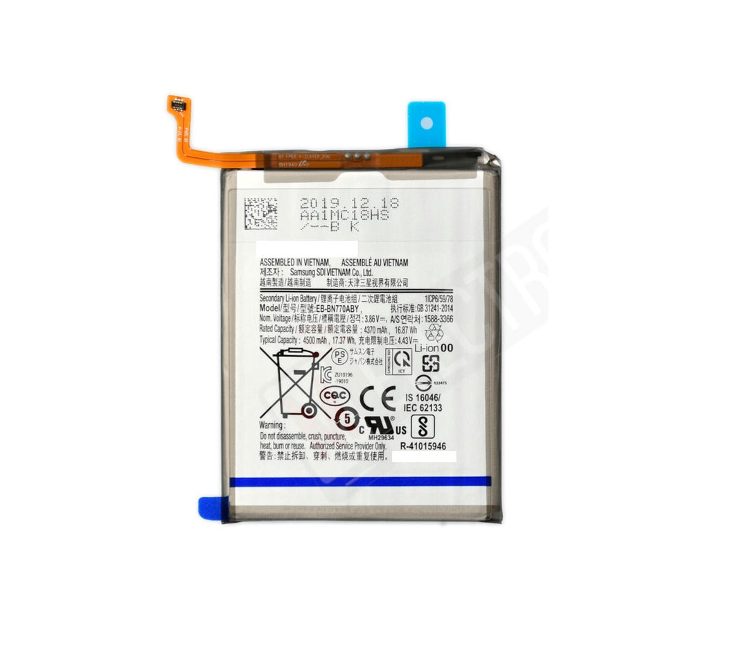 BATTERIE SAMSUNG Galaxy NOTE 10 LITE N9770f (COMPATIBLE)