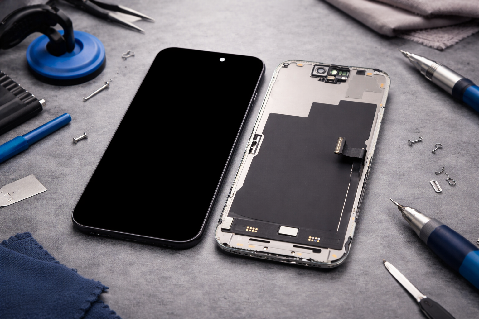 Cadre iPhone 15 Pro Max déformé après remplacement d’écran : diagnostic et solutions