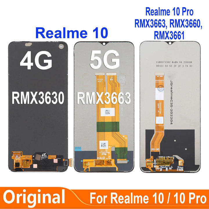 ECRAN Realme 10 Pro (5G) (2023) SANS CHASSIS ORIGINAL