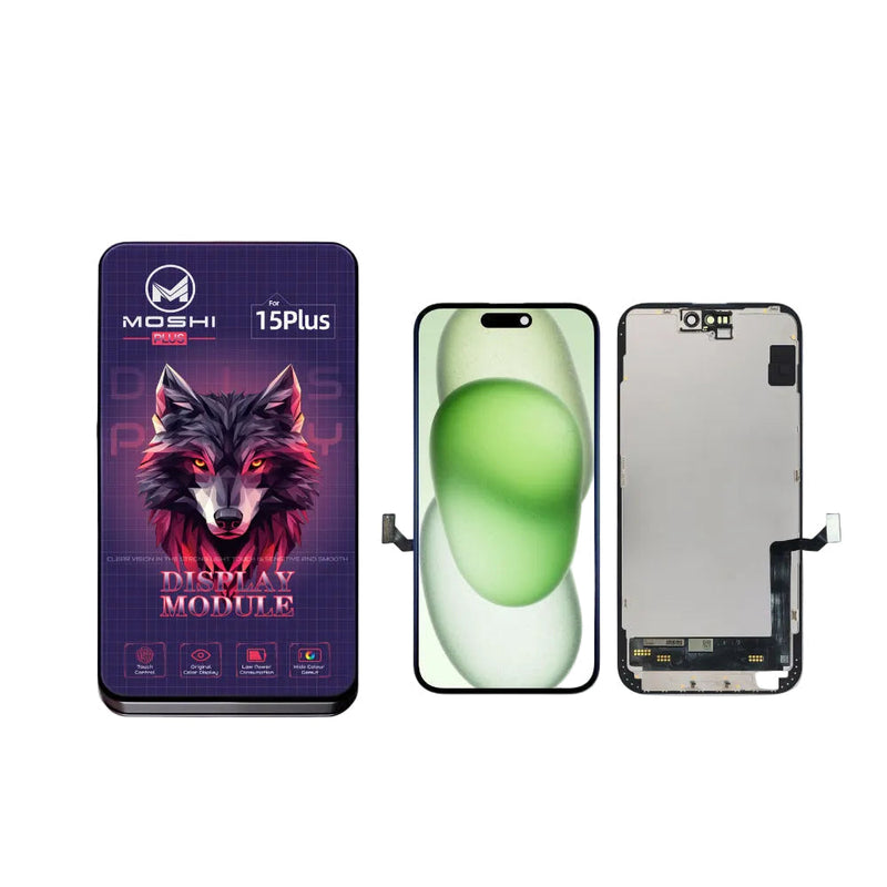 ECRAN IPHONE 15 PLUS | FHD INCELL | MOSHI PLUS (JK FACTORY)