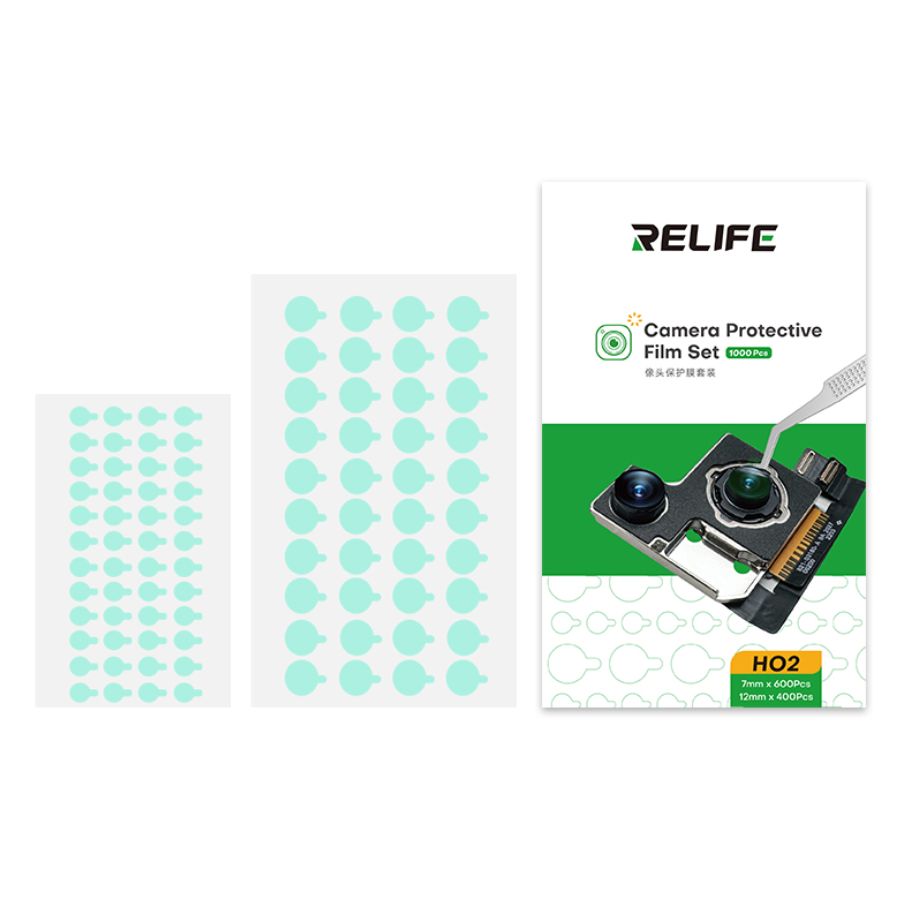 RELIFE HO2 Camera Protection Sticker Set/Green