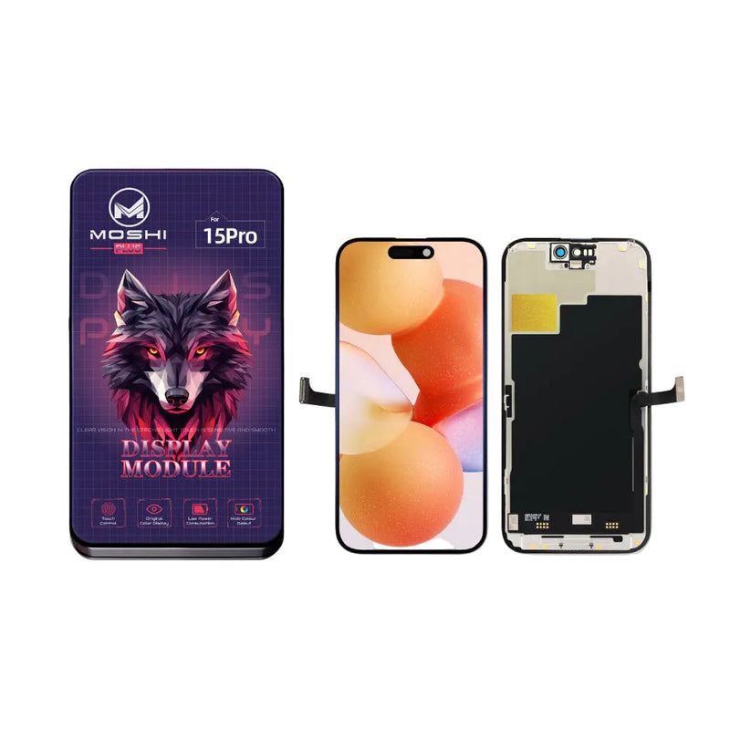 ECRAN IPHONE 15 PRO | FHD INCELL | MOSHI PLUS (JK FACTORY)