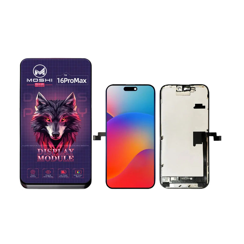 ECRAN IPHONE 16 PRO MAX | FHD INCELL | MOSHI PLUS (JK FACTORY)