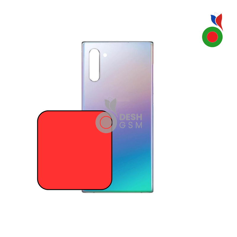 Vitre Arriere Note 10 Plus 4G/5G (N975F, N976F) - ROUGE | SAMSUNG