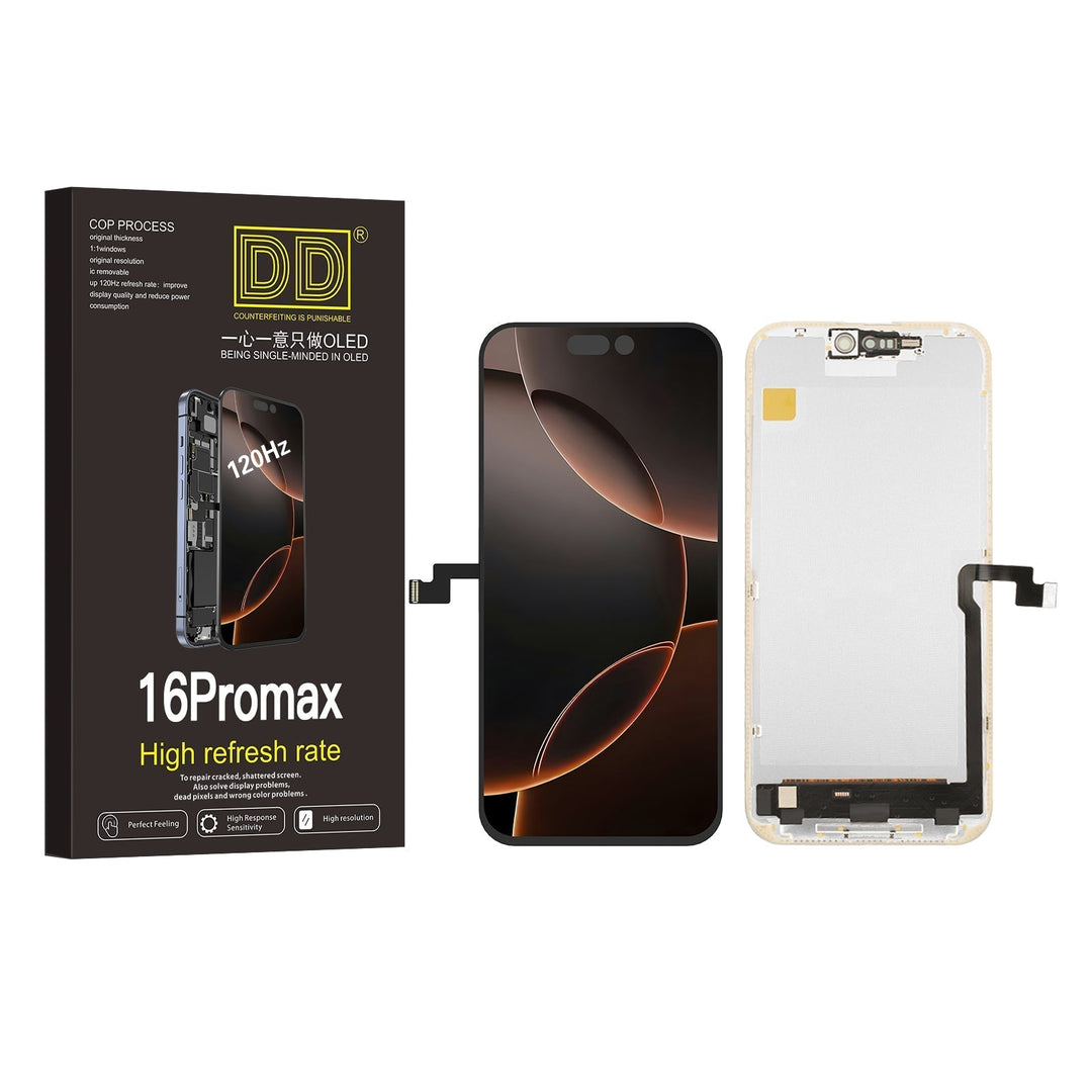 Ecran Complet iPhone 16 Pro Max - DD HARD OLED | avec IC (FORMAT ORIGINAL)