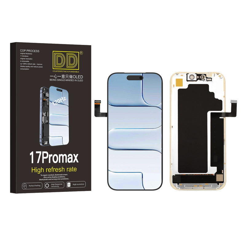 Ecran Complet iPhone 17 Pro Max - DD HARD OLED | avec IC (FORMAT ORIGINAL)
