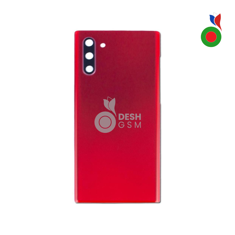 Vitre Arriere Note 10 4G/5G (N970F, N971U) - ROUGE | SAMSUNG