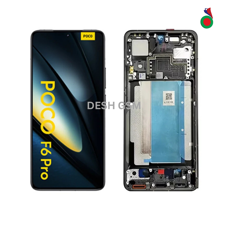 ECRAN LCD XIAOMI POCO F6 PRO AVEC CHASSIS | ORIGINAL