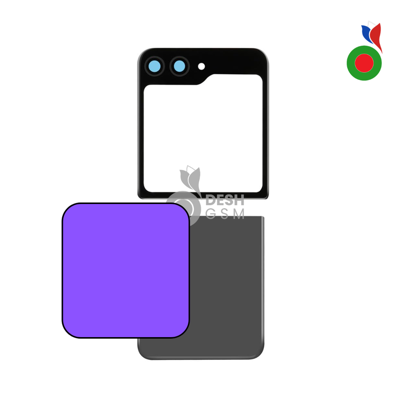 Vitre Arriere Z Flip 5 5G (F731B) - VIOLET | SAMSUNG