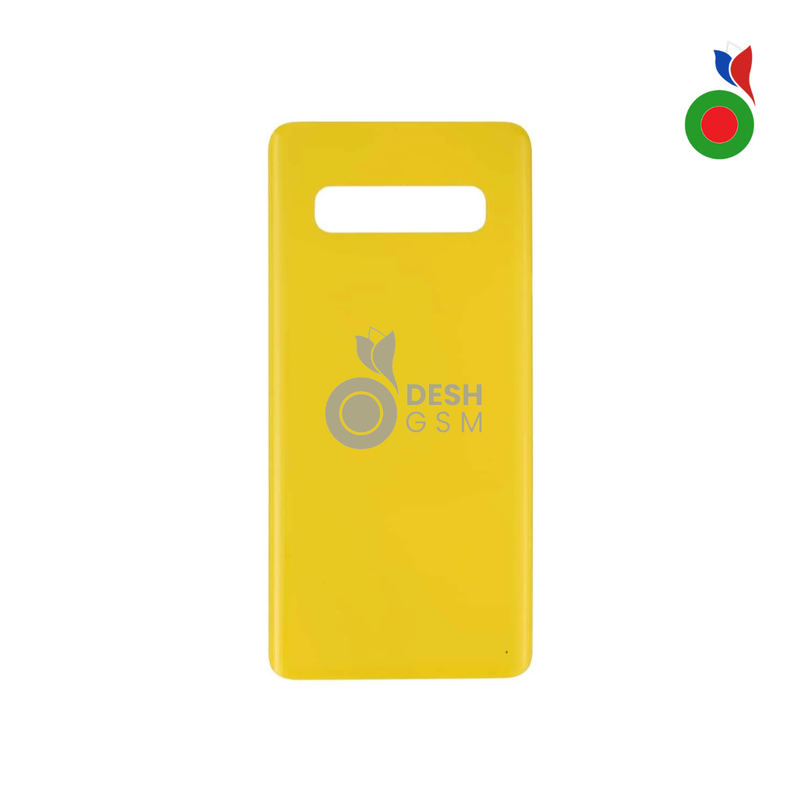 Vitre Arriere S10 4G (G973F) - OR/JAUNE | SAMSUNG