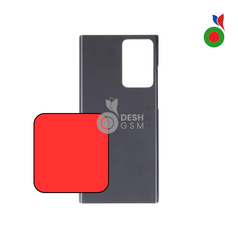 Vitre Arriere Note 20 Ultra 4G/5G (N985, N986) - ROUGE | SAMSUNG