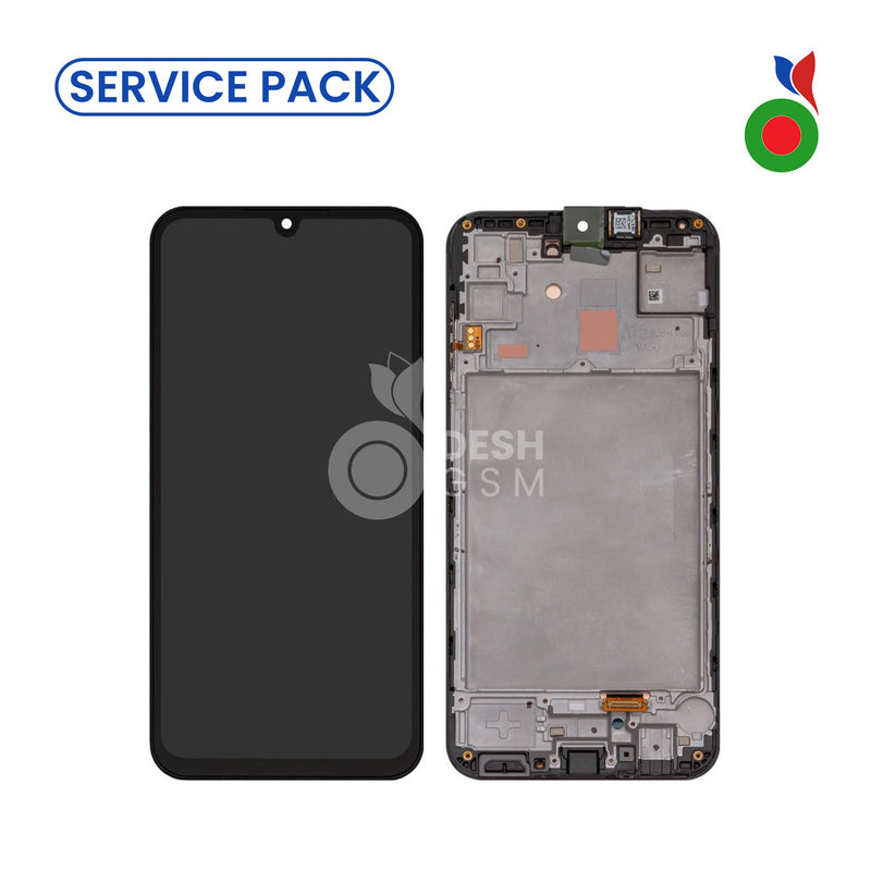 GH82-34683A ECRAN LCD SAMSUNG M15 5G M156B SERVICE PACK | AVEC CHASSIS