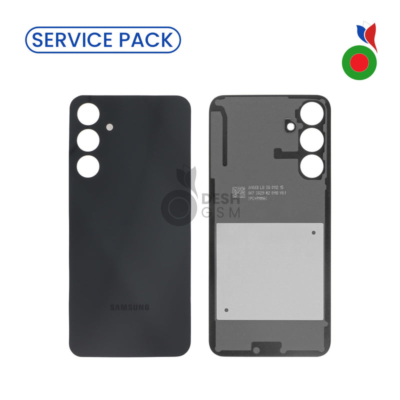 Vitre Arriere A16 5G (A166B) | NOIR - SERVICE PACK | SAMSUNG