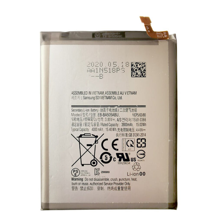 BATTERIE SAMSUNG A20 A205/ A30 A305 / A30S A307 / A50 A505 / A50S A507 COMPATIBLE