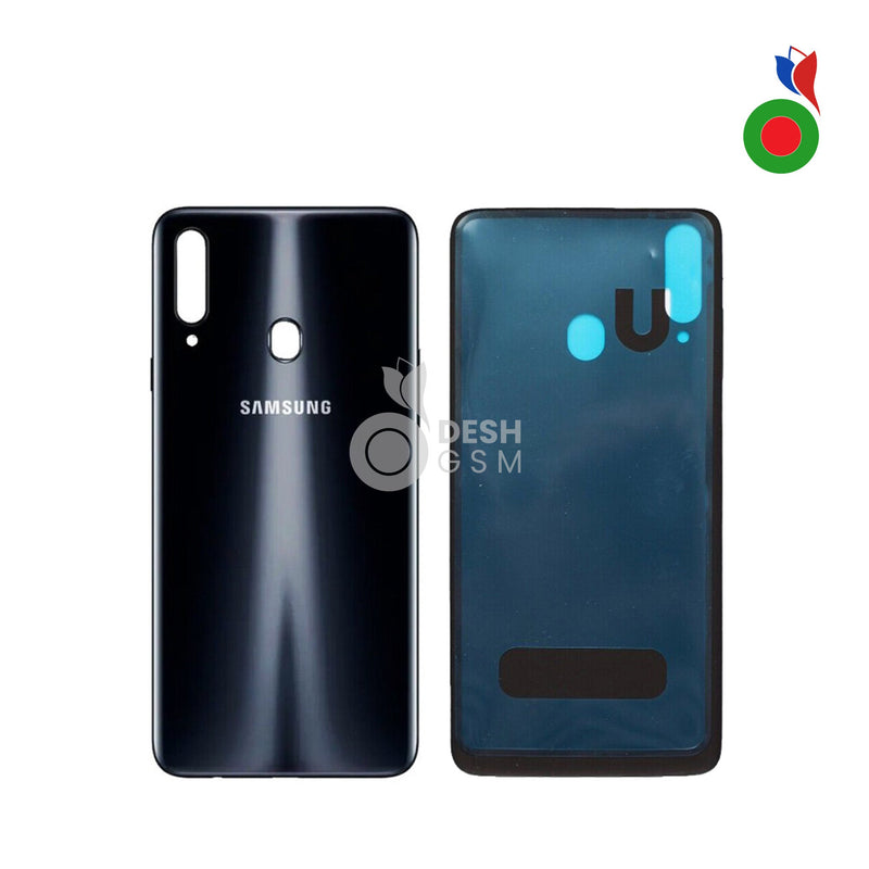 Vitre Arriere A20s 4G (A207F) - NOIR | SAMSUNG