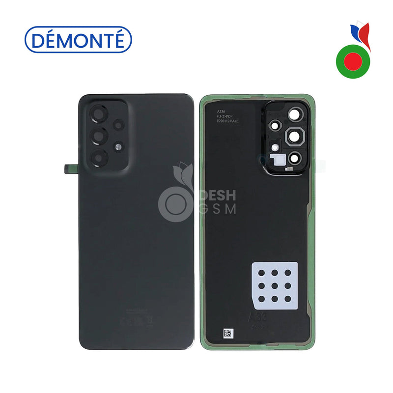 Vitre Arriere A23 5G (A236B) | NOIR - DEMONTE | SAMSUNG