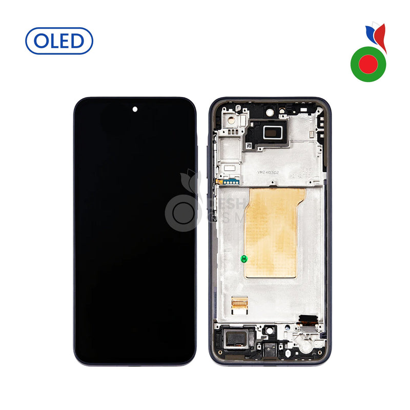 Ecran Complet LCD A35 5G (A356B) avec Chassis | NOIR/NAVY - OLED | SAMSUNG