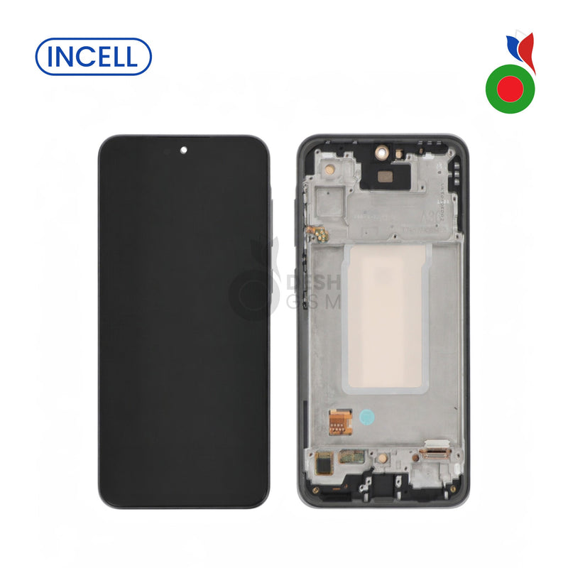 Ecran Complet LCD A36 5G (A366B) avec Chassis | NOIR - INCELL | SAMSUNG