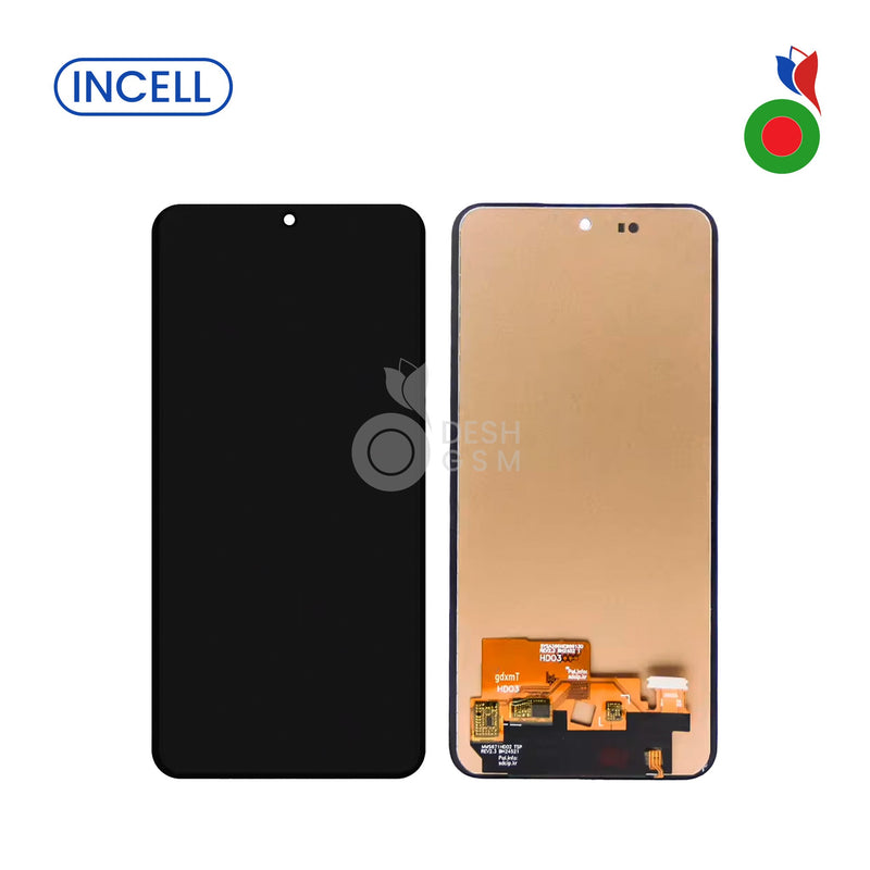 Ecran Complet LCD A36 5G | A56 5G | S24 FE sans Chassis (A366B, A566B, S721B) | NOIR - INCELL | SAMSUNG