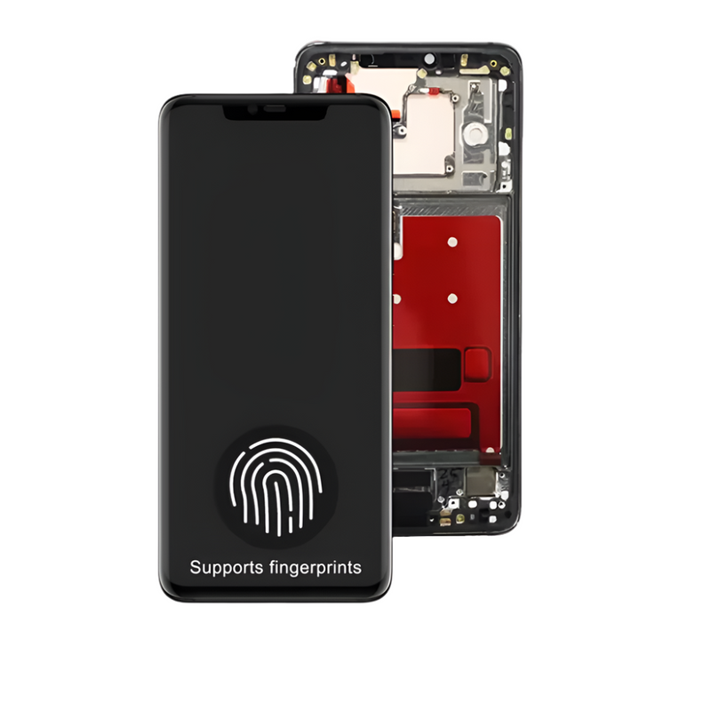 Ecran Complet LCD Mate 20 Pro avec Chassis (NOIR) - ORIGINAL | HUAWEI