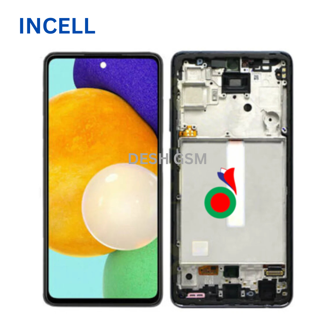 ECRAN LCD SAMSUNG A52 A525F 4G |  A526F 5G A52S A528B  5G |AVEC CHASSIS (INCELL)