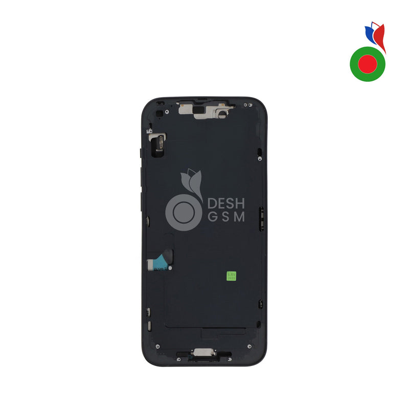 Chassis intermediaire avec Pieces iPhone 14 (OEM) - MINUIT/NOIR