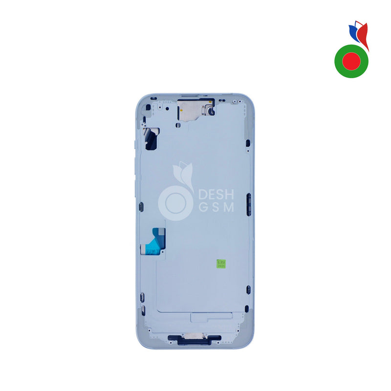 Chassis intermediaireavec Pieces iPhone 15 (OEM) - BLEU