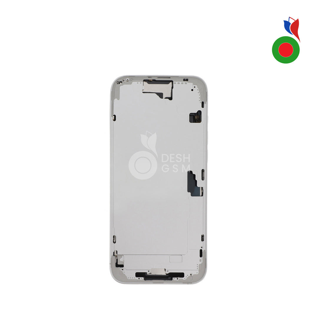 Chassis Intermediaire  avec Pieces et vis  iPhone 16 Plus (OEM) - BLANC