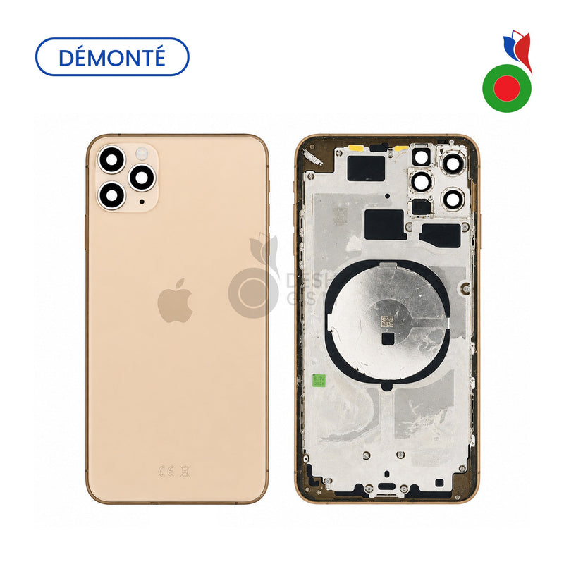 Chassis iPhone 11 Pro Max (Demonte Origine) sans Pieces - OR | APPLE - Grade A
