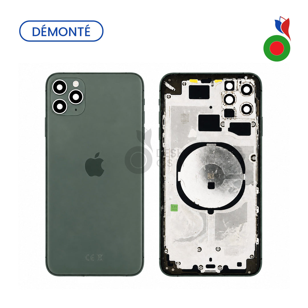 Chassis iPhone 11 Pro Max (Demonte Origine) sans Pieces - VERT | APPLE - Grade A