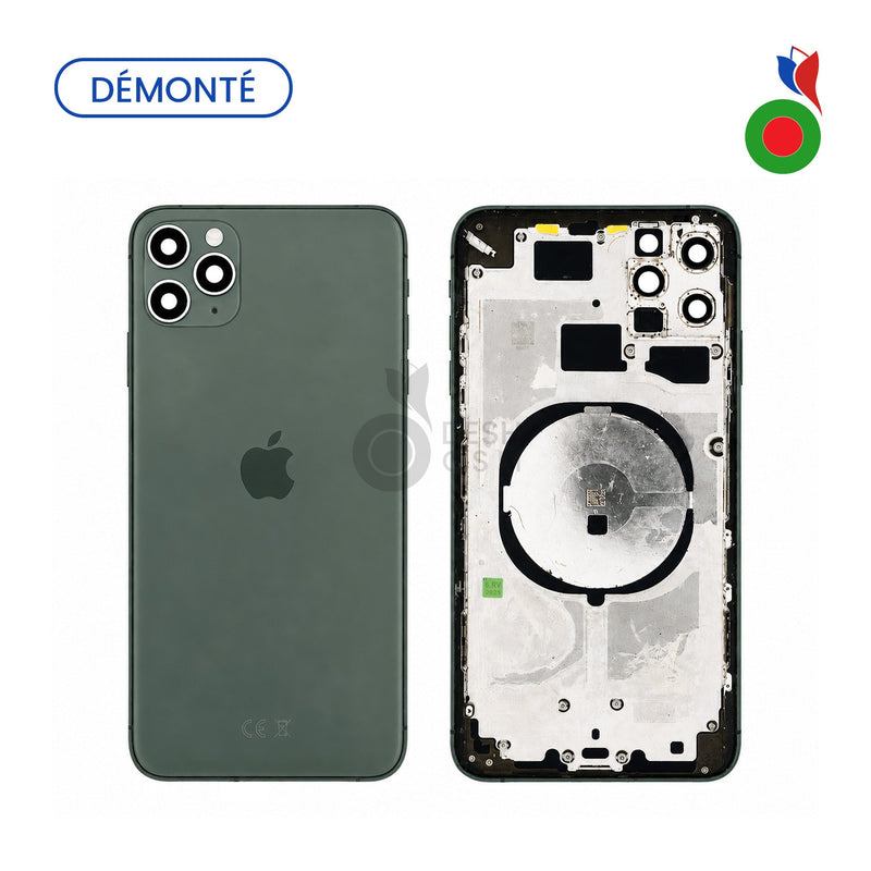 Chassis iPhone 11 Pro Max (Demonte Origine) sans Pieces - VERT | APPLE - Grade A