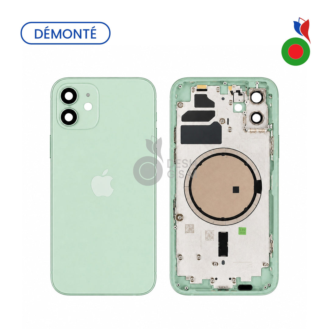 Chassis iPhone 12 (Demonte Origine) sans Pieces - VERT | APPLE - Grade A