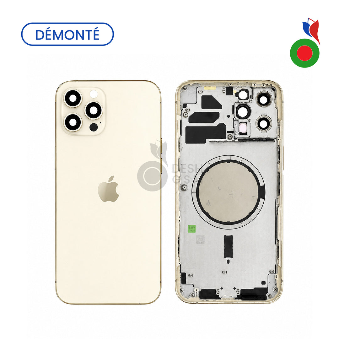 Chassis iPhone 12 Pro Max(Demonte Origine) sans Pieces - OR | APPLE - Grade A