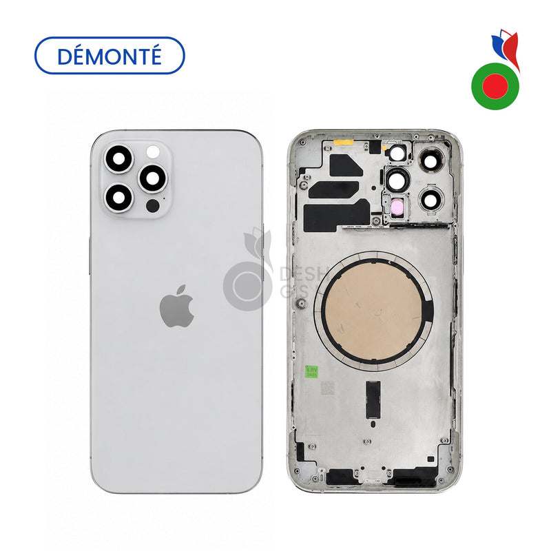 Chassis iPhone 12 Pro (Demonte Origine) sans Pieces - ARGENT | APPLE - Grade A