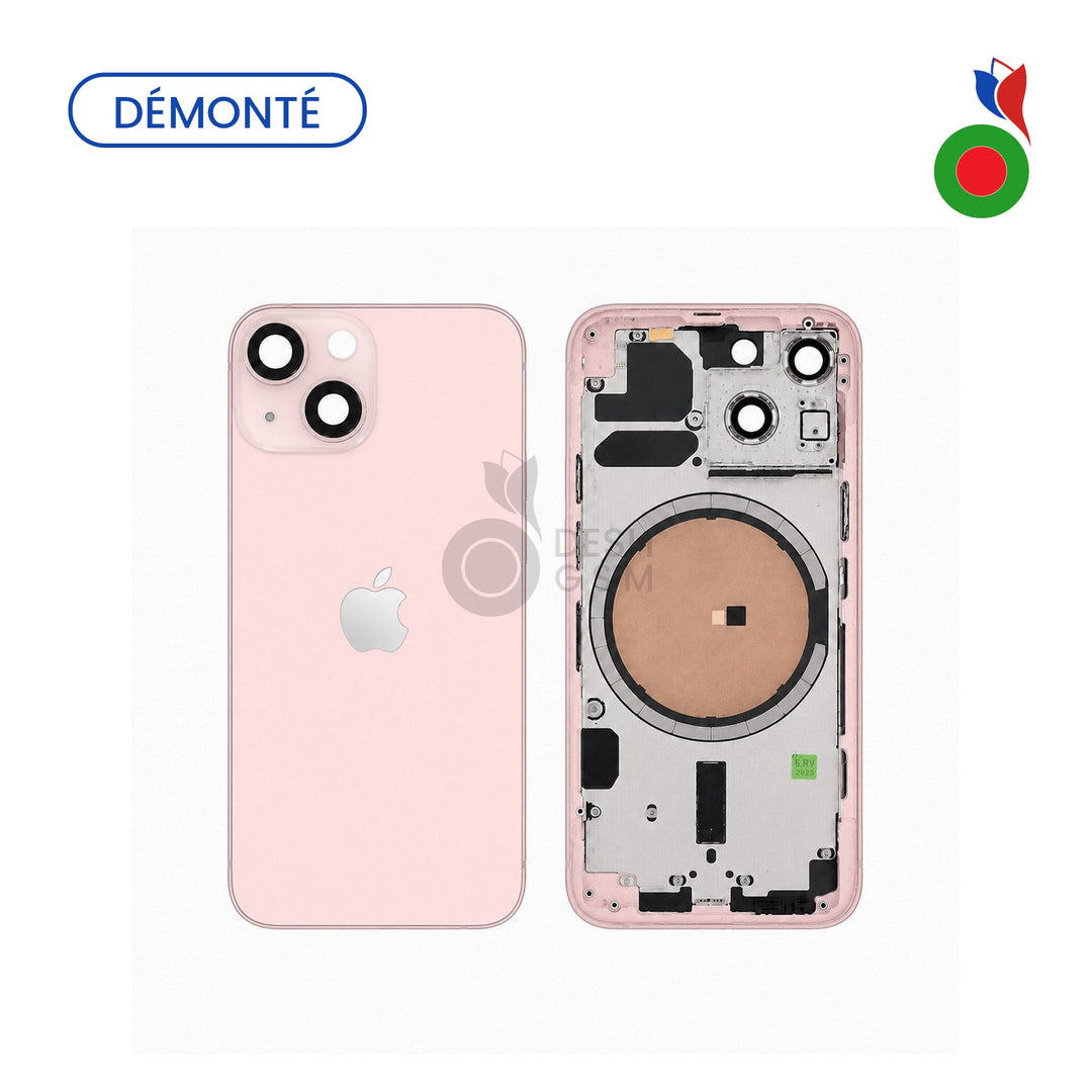 Chassis iPhone 13 Mini (Demonte Origine) sans Pieces - ROSE | APPLE - Grade A