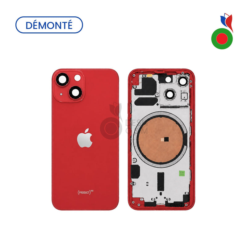 Chassis iPhone 13 Mini (Demonte Origine) sans Pieces - ROUGE | APPLE - Grade A