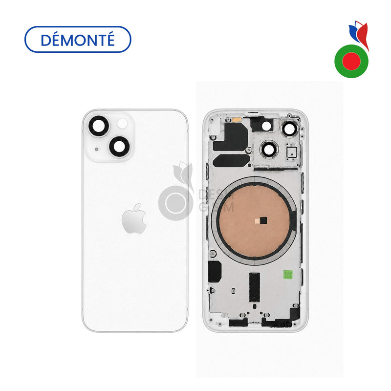Chassis iPhone 13 Mini (Demonte Origine) sans Pieces - BLANC | APPLE - Grade A