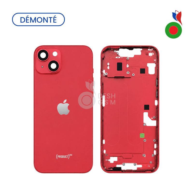 Chassis iPhone 14 (Demonte Origine) sans Pieces - ROUGE | APPLE - Grade A