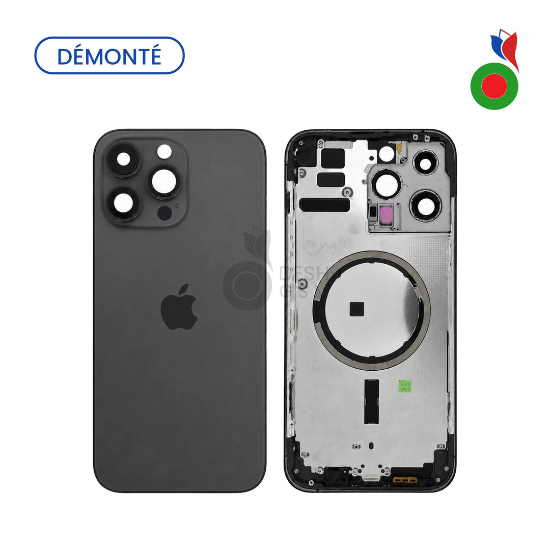 Chassis iPhone 14 Pro Max (Demonte Origine) sans Pieces - NOIR | APPLE - Grade A