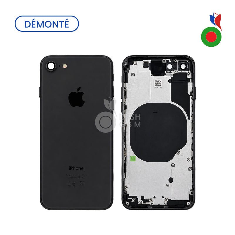 Chassis iPhone 8G (Demonte Origine) sans Pieces - NOIR | APPLE - Grade A
