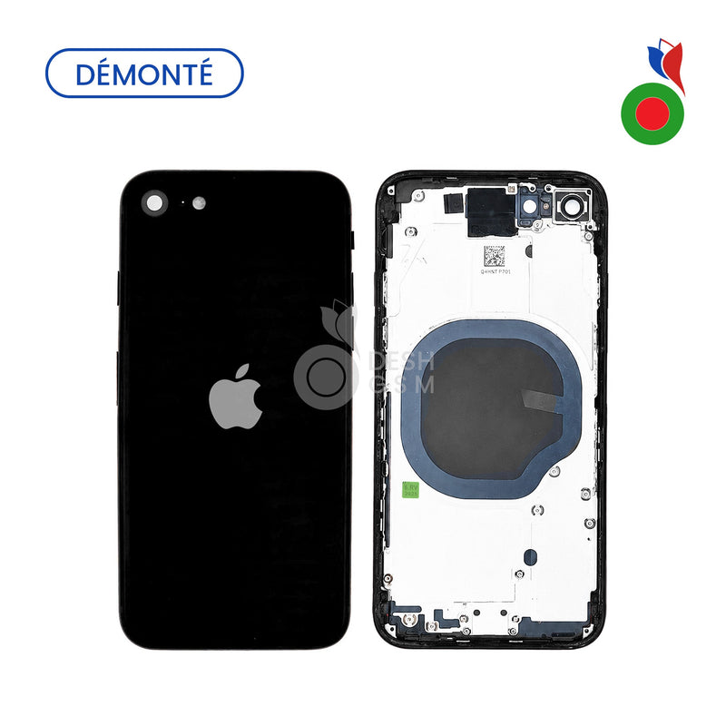 Chassis iPhone SE 2020 (Demonte Origine) sans Pieces - NOIR | APPLE - Grade A