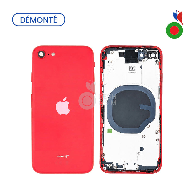 Chassis iPhone SE 2020 (Demonte Origine) sans Pieces - ROUGE | APPLE - Grade A