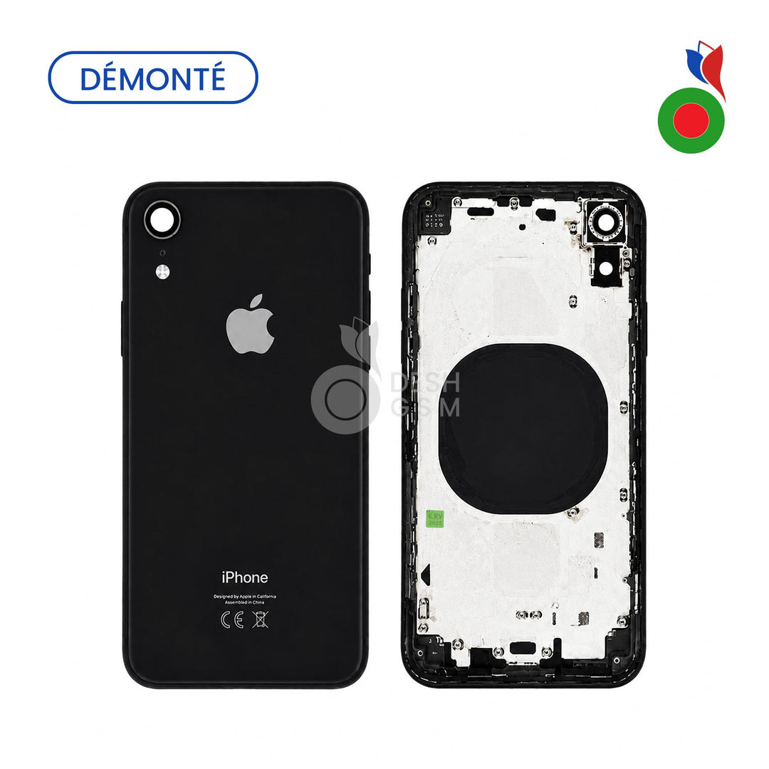 Chassis iPhone XR (Demonte Origine) sans Pieces - NOIR | APPLE - Grade A