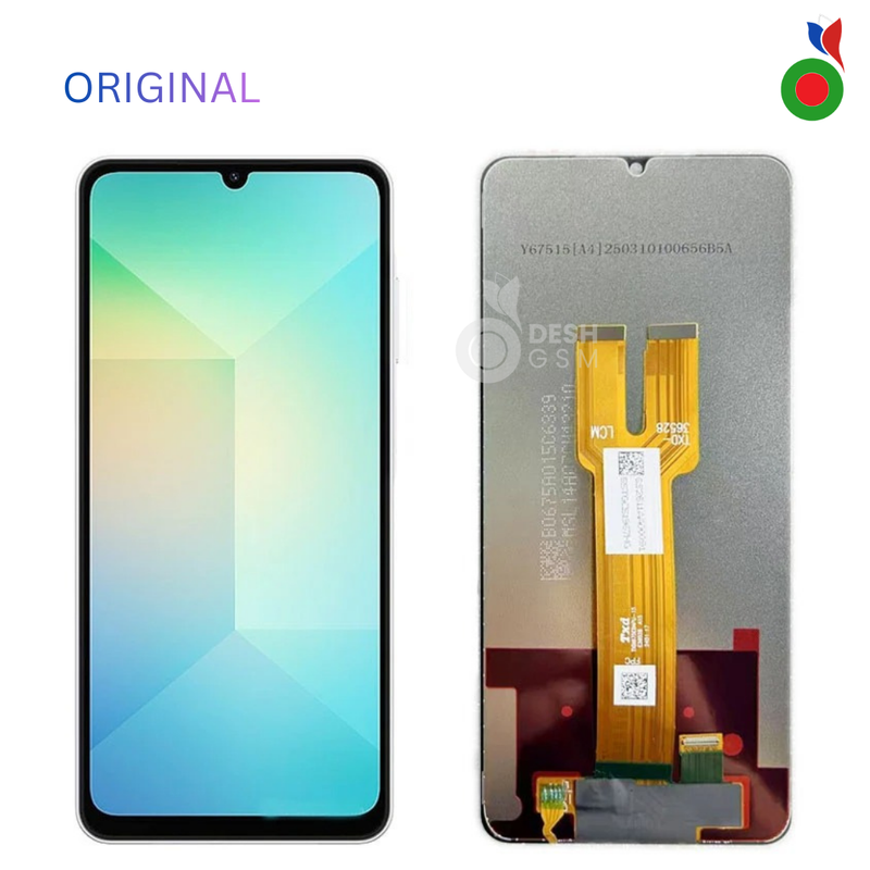 ECRAN ORIGINAL SAMSUNG Galaxy A06 5G (A066B / M066B) – SANS CHASSIS
