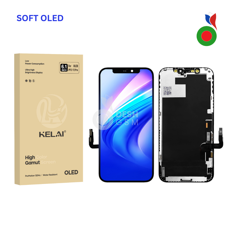 Ecran Complet iPhone 12 | 12 Pro - SOFT OLED | KELAI