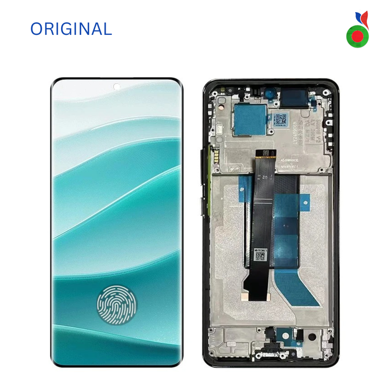 Ecran Complet  Redmi Note 14 Pro 5G avec Chassis (NOIR) - ORIGINAL | XIAOMI