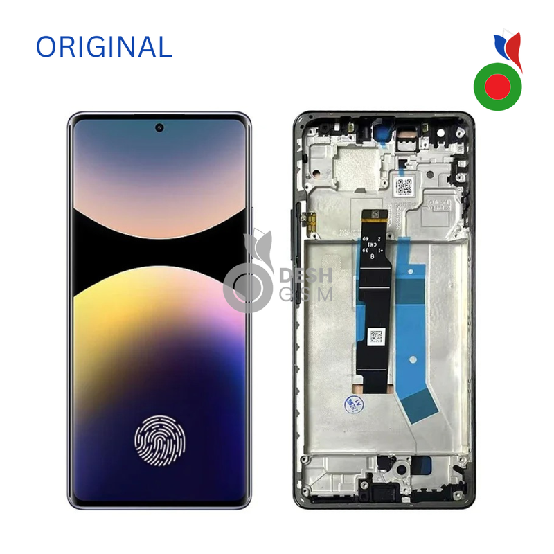 Ecran Complet Redmi Note 14 Pro 4G avec Chassis - ORIGINAL | XIAOMI