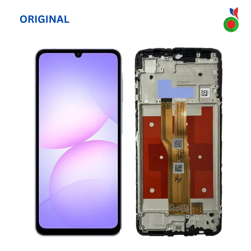 ECRAN Samsung Galaxy A07 4G A075F | avec CHASSIS - OEM ORIGINAL